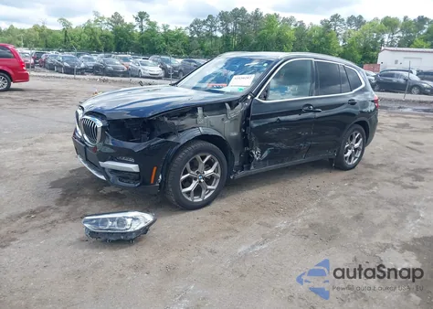 2021 BMW X3 xDrive30I from USA, damaged, VIN 5UXTY5C0XM9F11085